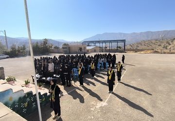 روز دانش‌آموز در آموزشگاه شبانه‌روزی امام حسین(ع) منطقه میانکوه