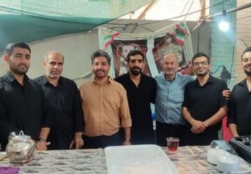 خدمت رسانی بی وقفه به زائران حسینی در کوهدشت