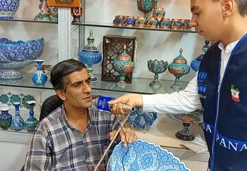 صنایع دستی روایتگر صنعت و هنر نیاکان اصفهان