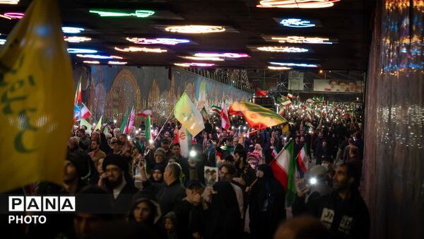 تجمعات عظیم مردمی نسبت به استکبار جهانی در کرج