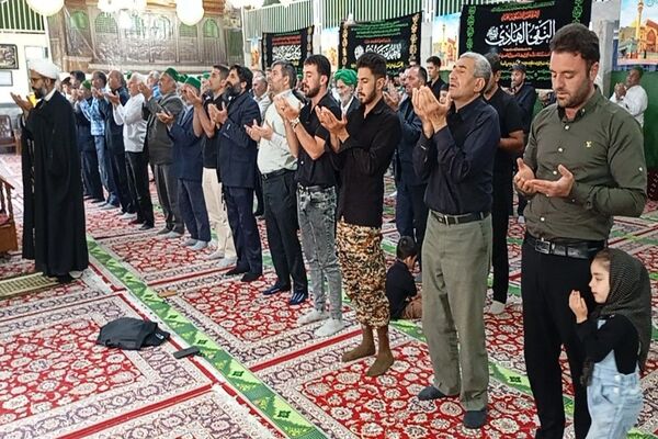 اقامه نماز جمعه در اول ماه محرم در مسجد جامع شهر بار 