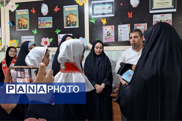  افتتاحیه‌ پایگاه تابستانی و برگزاری طرح حامی در مدرسه هدی ۱