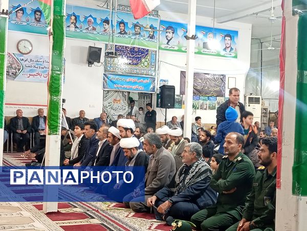 یادواره شهدای ۳۹لاله پرپر شهید آباد کازرون-بلیان