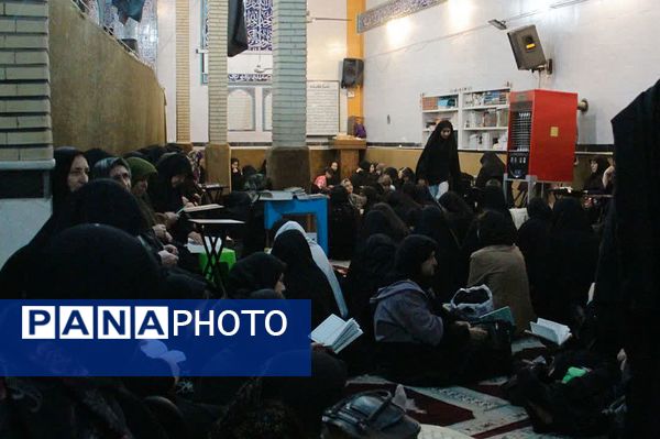 مراسم احیای شب قدر  در مسجد حضرت علی اکبر(ع)