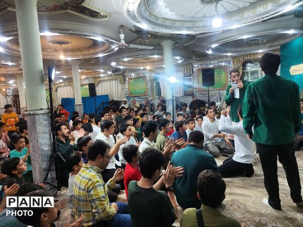 جشن میلاد امام حسن عسکری در مسجد فدایان شاهزاده قاسم 