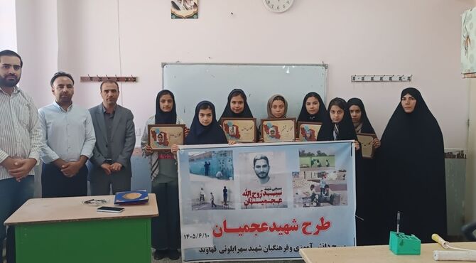 رنگ همدلی بر دیوار مدرسه / روایتی از شور و نشاط جهادی دانش‌آموزان