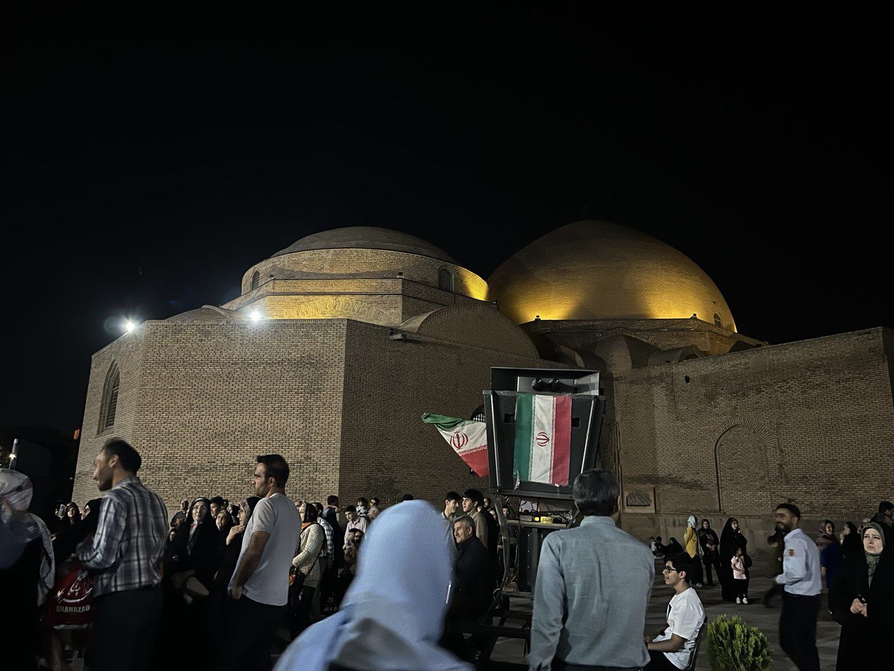 شکوه جشن «مهمانی امت احمد» در مسجد کبود تبریز