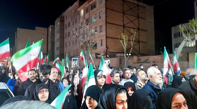 چهل و پنجمین تجلیِ وفاداری مردم کرج در اجتماعات شبانه
