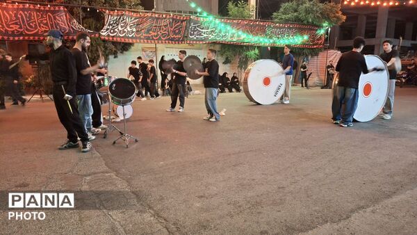  آیین عزاداری شب عاشورا در شهرستان نظرآباد