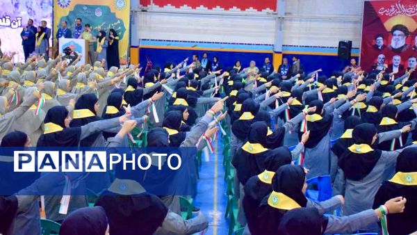 درخشش یاوران مقاومت، دختران انقلاب، در شهرستان شازند استان مرکزی