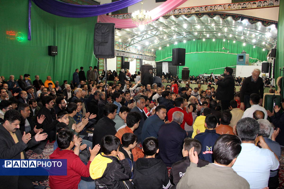 جشن انتظار ویژه ولادت حضرت قائم آل محمد (عج) در روستای ده بالا