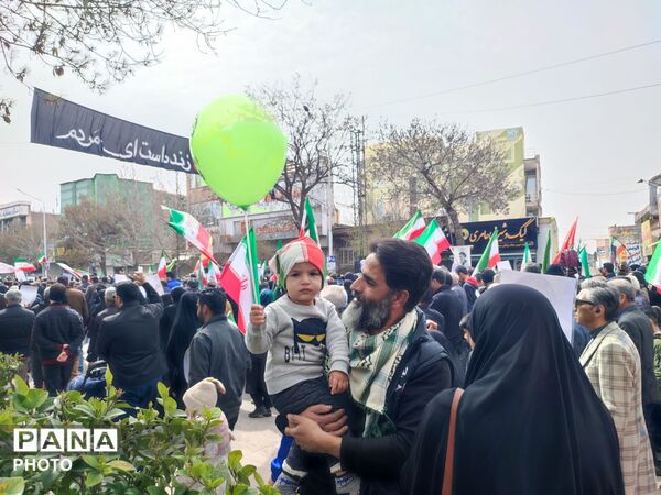 قاب پانا میزبان راهپیمایی روز قدس در شهرستان نیشابور 