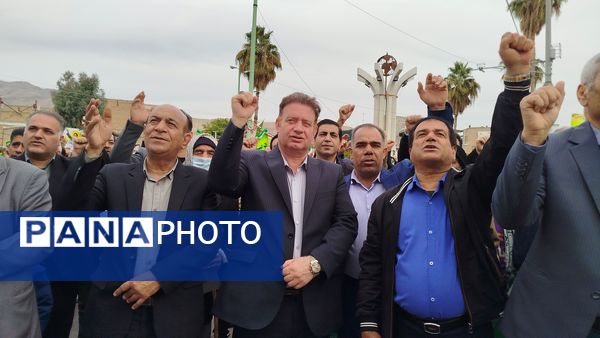 حماسه‌ای دیگر از حضور مردم شهرستان پلدختر 