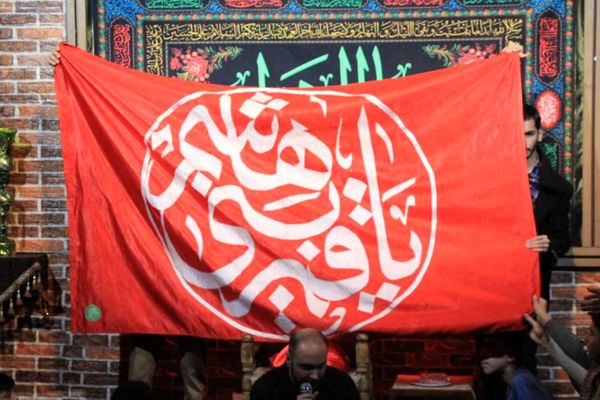 مراسم اعتکاف در مسجد سیدالشهداء رباط‌کریم