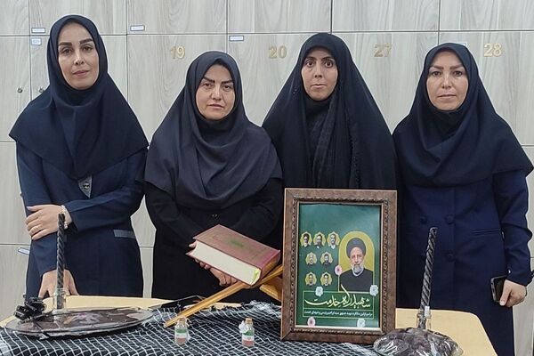 یاد و خاطره شهدای خدمت در مدرسه فرهنگ در اولین سالگرد شهادت شهدای خدمت