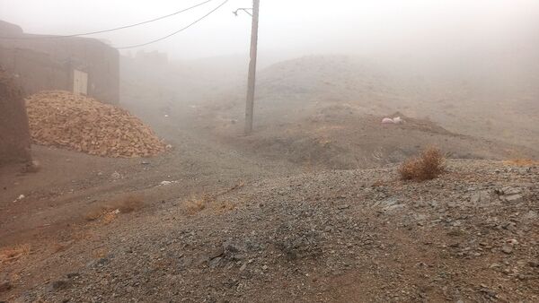 بارش اولین باران پاییزی در روستای بتو