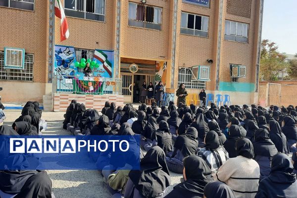 افتتاحیه طرح مصباح الهدی در هنرستان تاجیک بهارستان دو