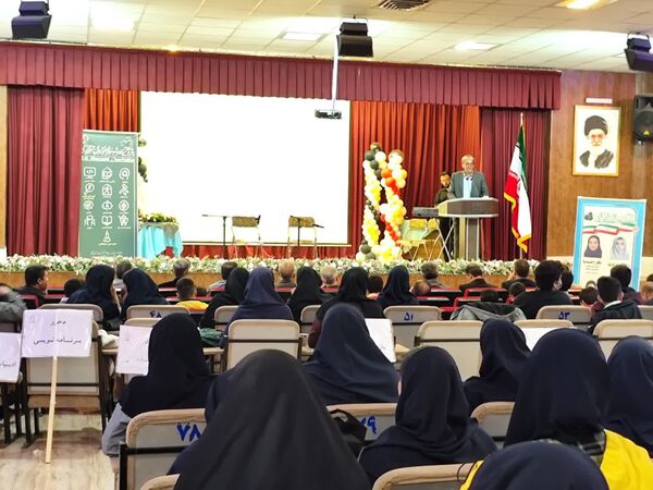 اختتامیه یازدهمین جشنواره نوجوان خوارزمی در شهرستان نیشابور 