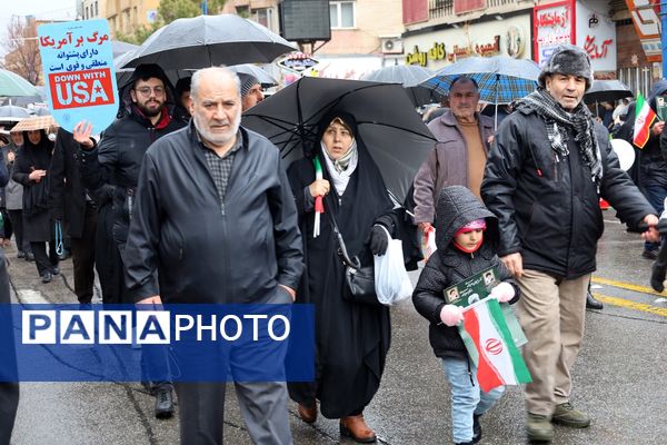 راهپیمایی 22 بهمن در آذربایجان غربی