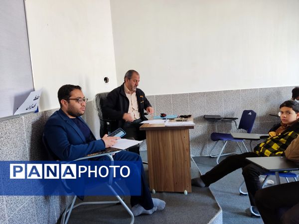 بارگزاری مسابقات قرآن رشته‌های پژوهشی پسران در شهرستان مه‌ولات