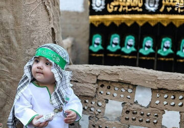 همایش شیر خوارگان حسینی در شهر سورمق