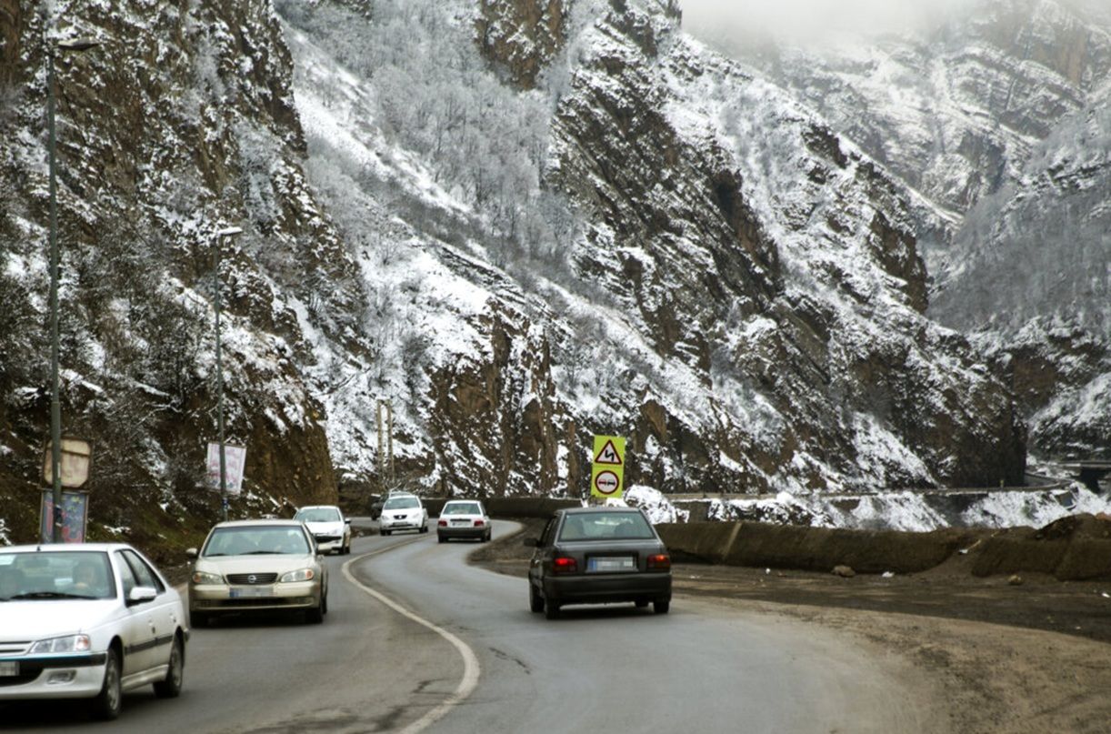 ممنوعیت تردد در محور چالوس و آزادراه تهران - شمال