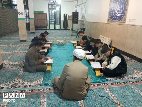 جزخوانی قرآن کریم در مساجد منطقه کوهنانی به مناسبت ماه مبارک رمضان  