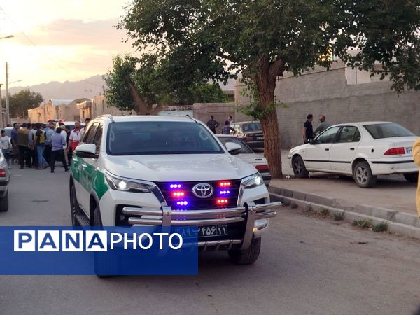 بازدید استاندار خراسان رضوی از مناطق زلزله زده و مصدومان آن در کاشمر 