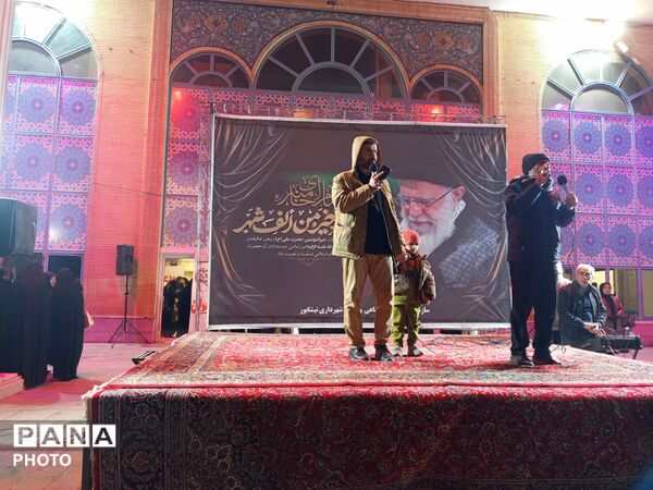 احیا و عزاداری شب دوم قدر در فرهنگسرای سیمرغ نیشابور