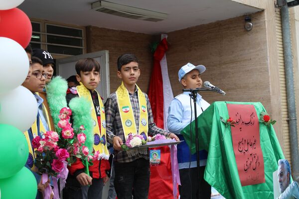 آیین نمادین نکوداشت هفته پدافند غیرعامل در نیشابور 