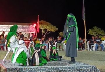 آیین سنتی تعزیه خوانی در روستای مومن آباد قم