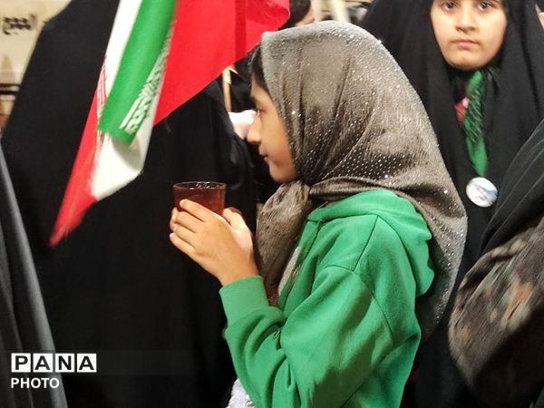 خدمت رسانی در حاشیه تجمعات نیشابور 