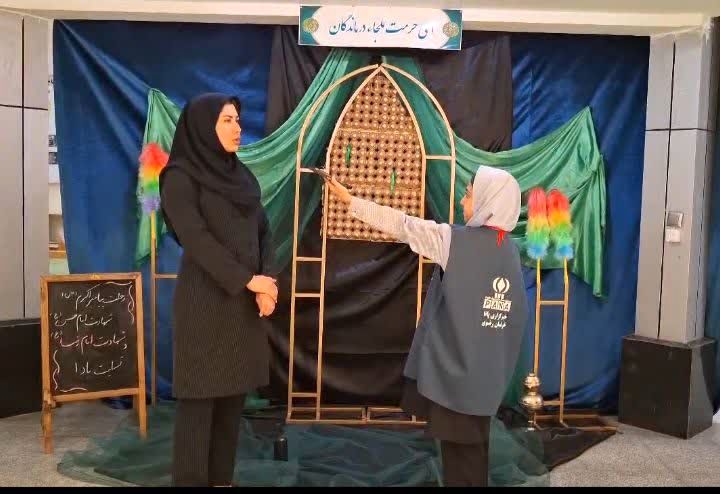 پروژه مهر در دبستان مصلی‌نژاد اجرا شد