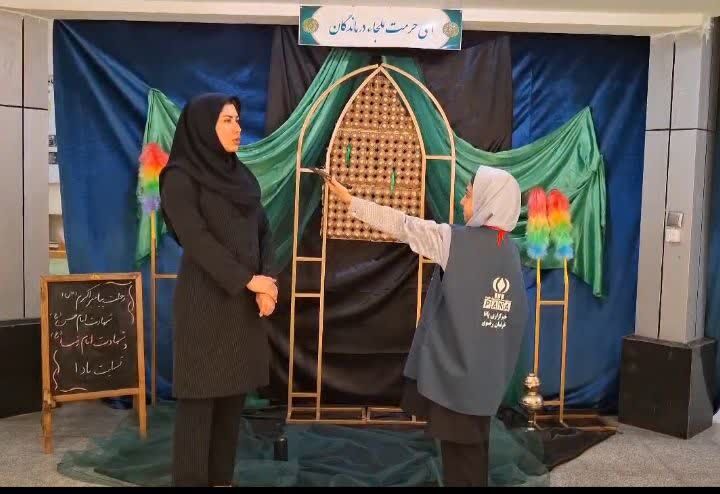 پروژه مهر در دبستان مصلی‌نژاد اجرا شد