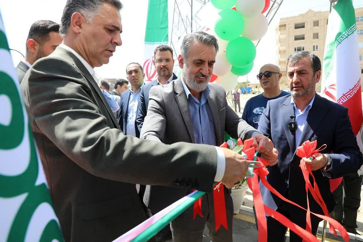 آیین افتتاحیه فاز اول بوستان سلامت باقرشهر 