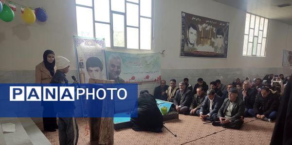 حضور پرشور دانش‌آموزان مدرسه فردوسی سرمازه در راهپیمایی ۲۲ بهمن