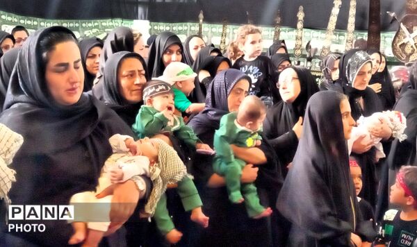 ملایر در سوگ علی اصغر (ع)