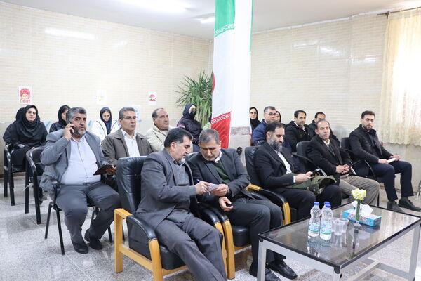 برگزاری آیین خشت‌گذاری هنرستان 6 کلاسه خیری ،مشارکتی حضرت مهدی (عج)در ناحیه 4 کرج