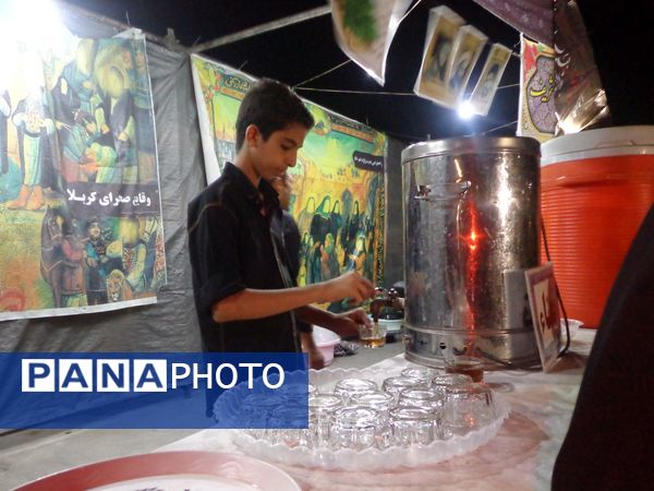 مراسم عزاداری حضرت رقیه (س) در هیات مهندسین بقیع شریف قم