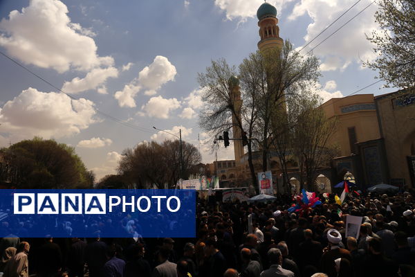 طنین شور قدسی در تبریز