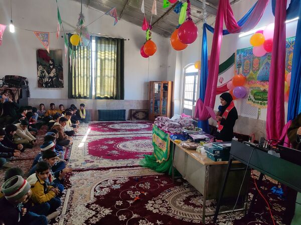 جشن باشکوه نیمه شعبان در روستای درخت سنجد ‌