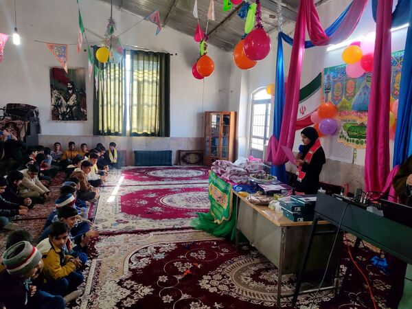 جشن باشکوه نیمه شعبان در روستای درخت سنجد ‌
