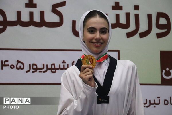 برگزاری المپیاد تکواندو دختران در دانشگاه تبریز