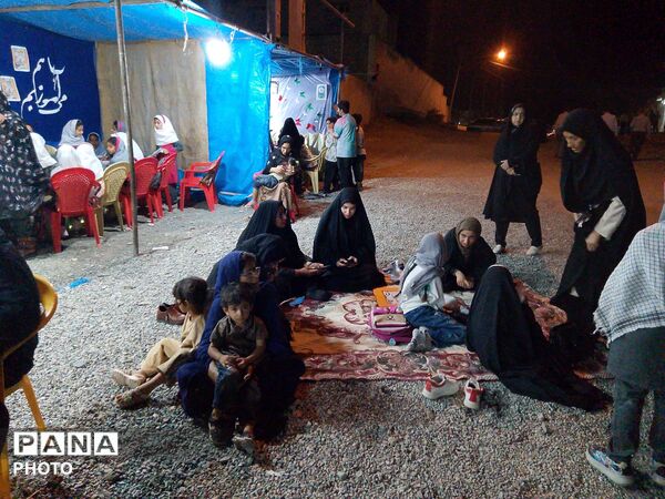 حماسه‌ای دیگر در شهرستان کهنوج با حضور مردم 