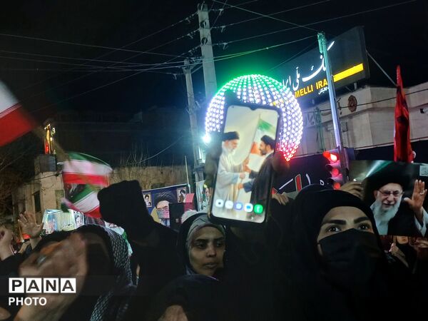 حضور گسترده مردم انقلابی در خیابان‌های گالیکش