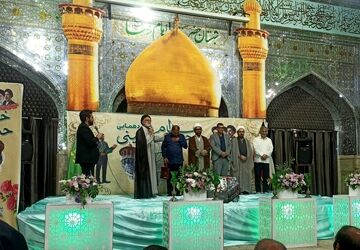 تجلیل از خدام حرم مطهر سید علاالدین حسین(ع) در شیراز