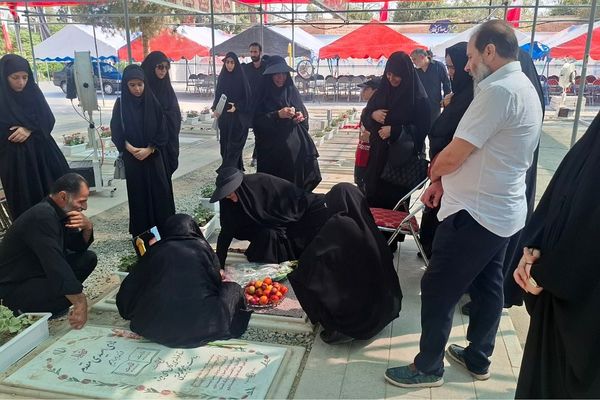 برگزاری مراسم تجدید میثاق با شهدا