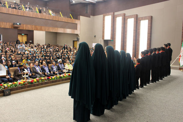 آیین بزرگداشت سالروز تاسیس سازمان دانش‌آموزی در قم-1