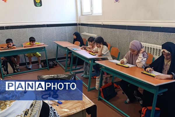 تابستانی معنوی برای دانش‌آموزان در دارالقرآن معراج شهرستان پردیس 