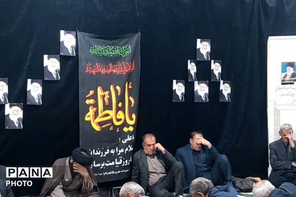گرامیداشت چهلمین روز شهادت قائد امت در قلعه رئیسی